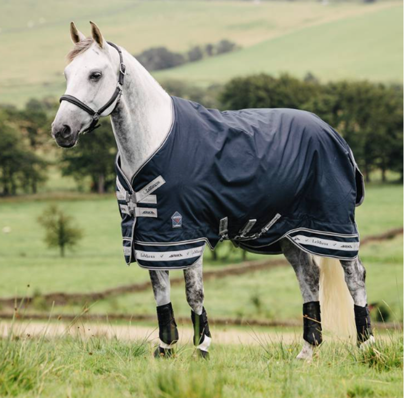 LeMieux Arika Storm-Tek Rug 50g Navy-1